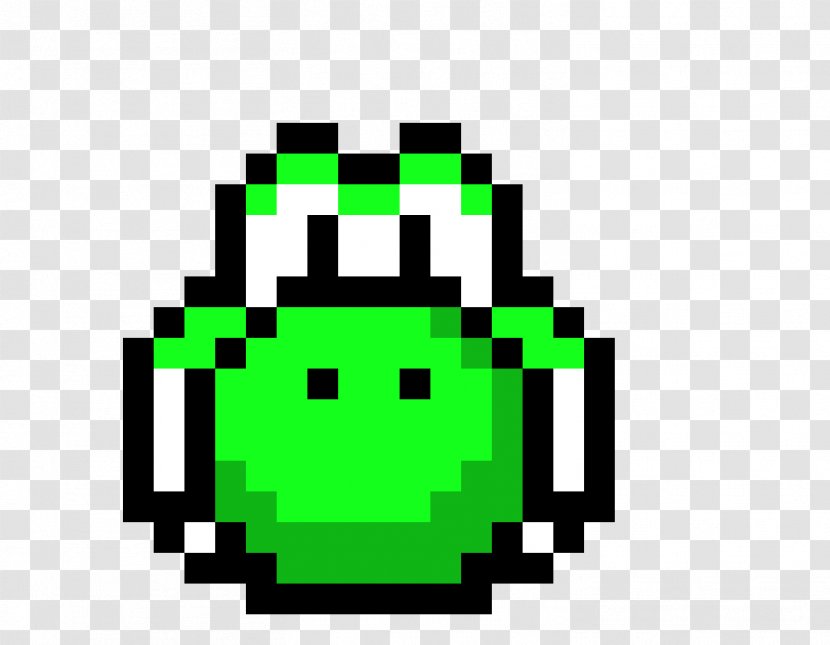 Minecraft Mario Bowser Pixel Art - Green - Yoshi Transparent PNG