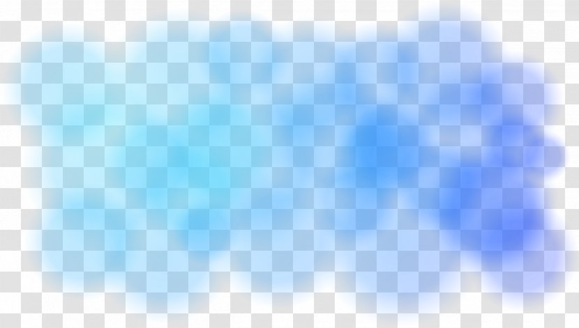 Sky Pattern - Rectangle - Misty Blue Bubbles Transparent PNG