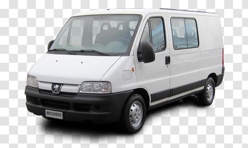 Compact Van Car Peugeot Boxer - Caravan Transparent PNG