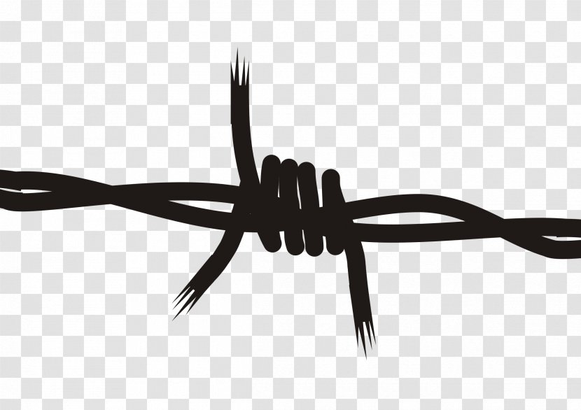Barbed Wire Clip Art - Barbwire Transparent PNG
