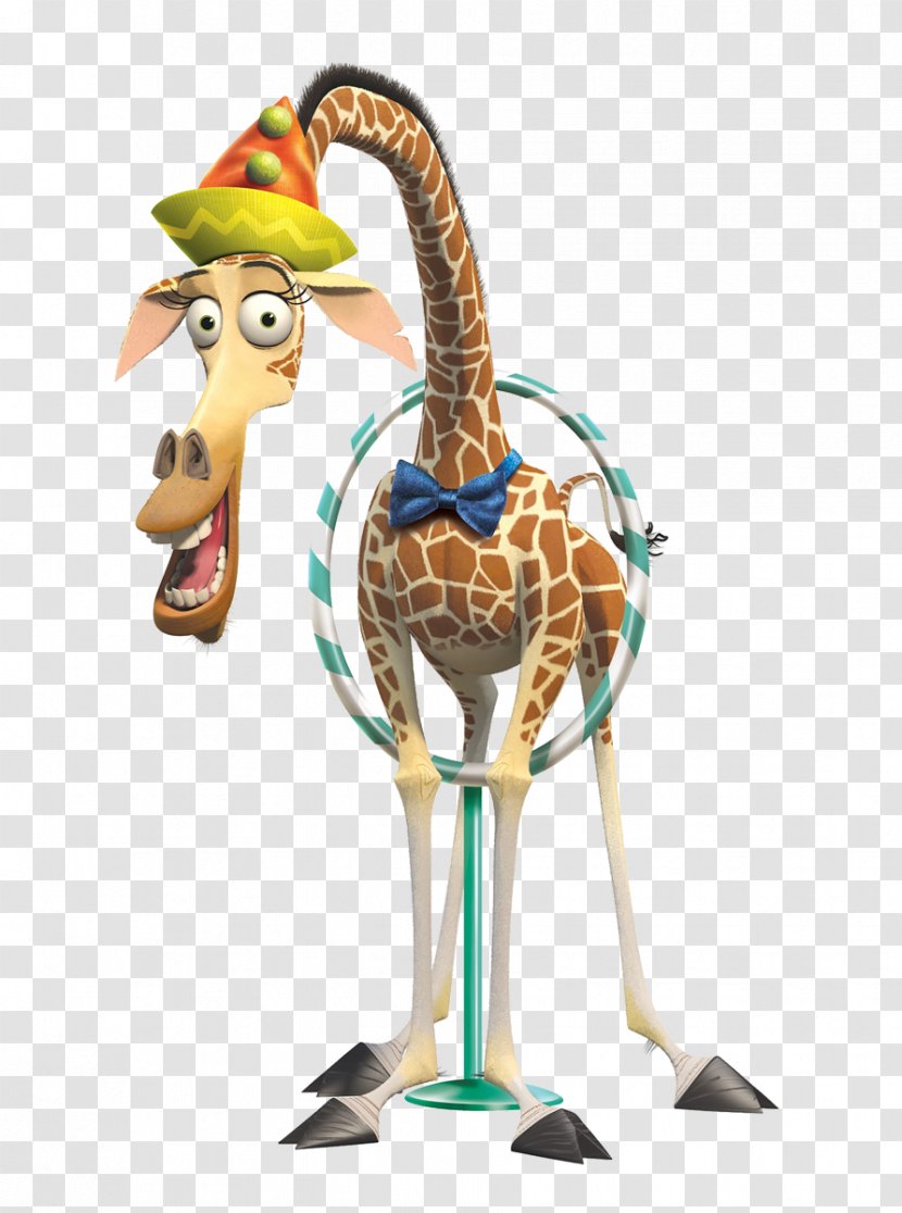 Northern Giraffe Cartoon Madagascar Illustration - 3 Europes Most Wanted - Cute Circus Transparent PNG