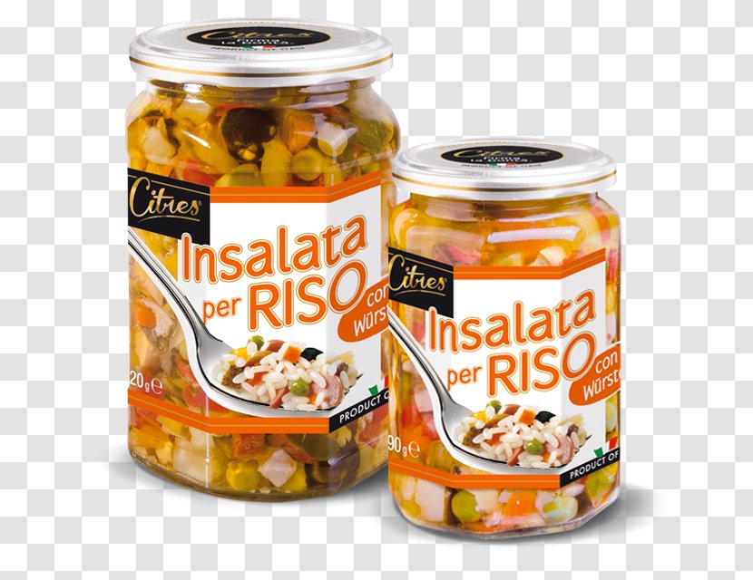 Giardiniera Vegetarian Cuisine Food Pickling Hors D'oeuvre - Recipe - Riso Transparent PNG