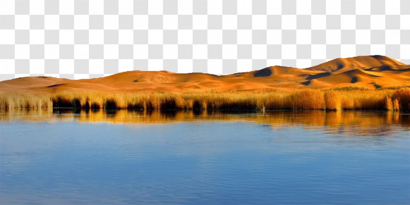 Alxa League Tengger Desert Helan Mountains Alashan - Landscape - Photography Figure Transparent PNG