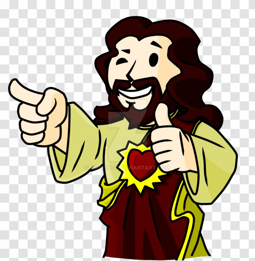 Buddy Christ Drawing Fallout: New Vegas Icon - Silhouette - Fallout 15 Resurrection Transparent PNG