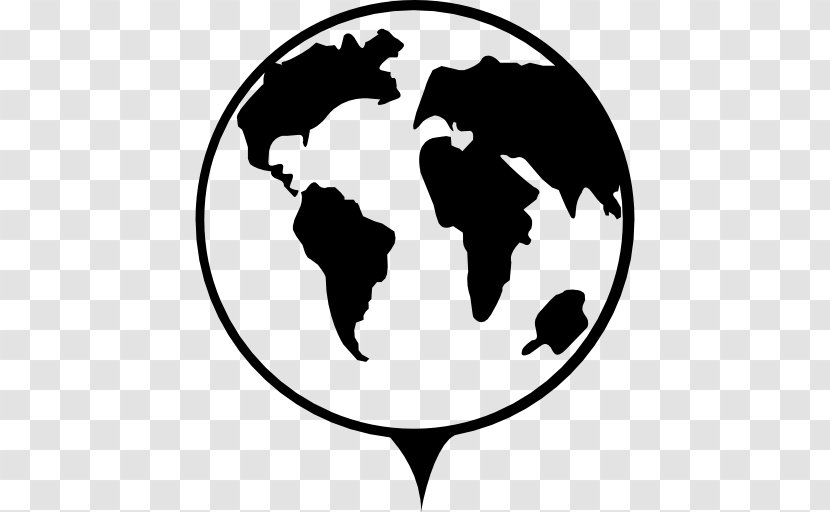World Map Globe Projection - Mercator Transparent PNG