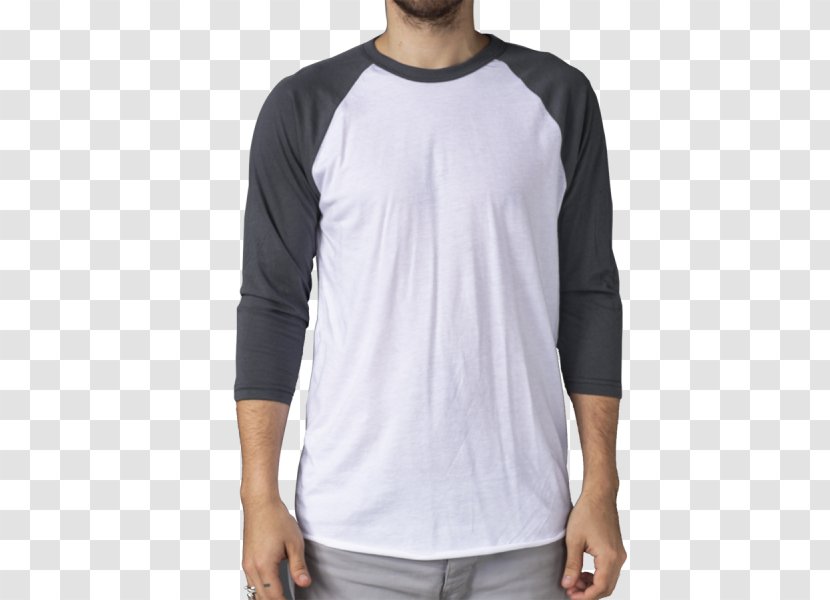 Long-sleeved T-shirt Raglan Sleeve Shoulder - Cotton Transparent PNG