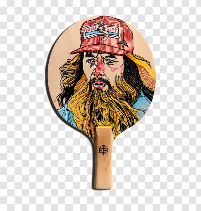 Forrest Gump Ping Pong Paddles & Sets Artist - Drawing Transparent PNG