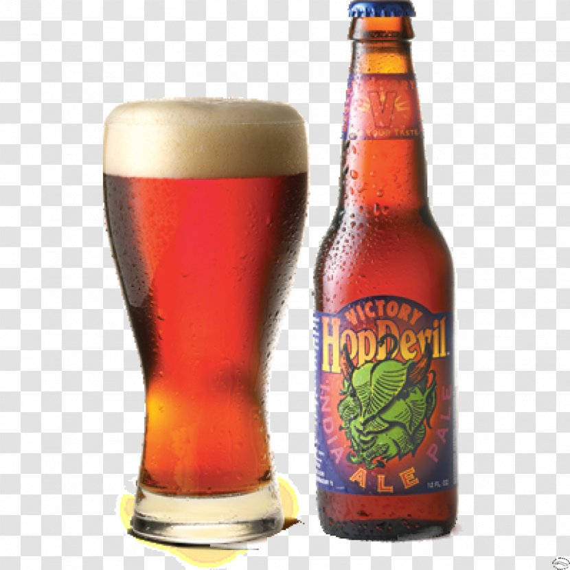 India Pale Ale Victory Brewing Company Beer - Glass Transparent PNG