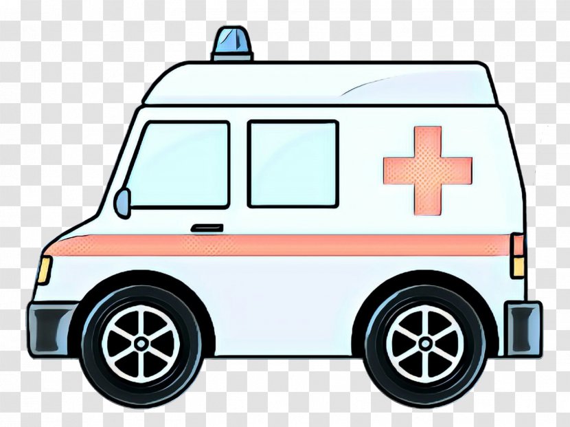 Ambulance Cartoon - Animation - Electric Vehicle Law Enforcement Transparent PNG