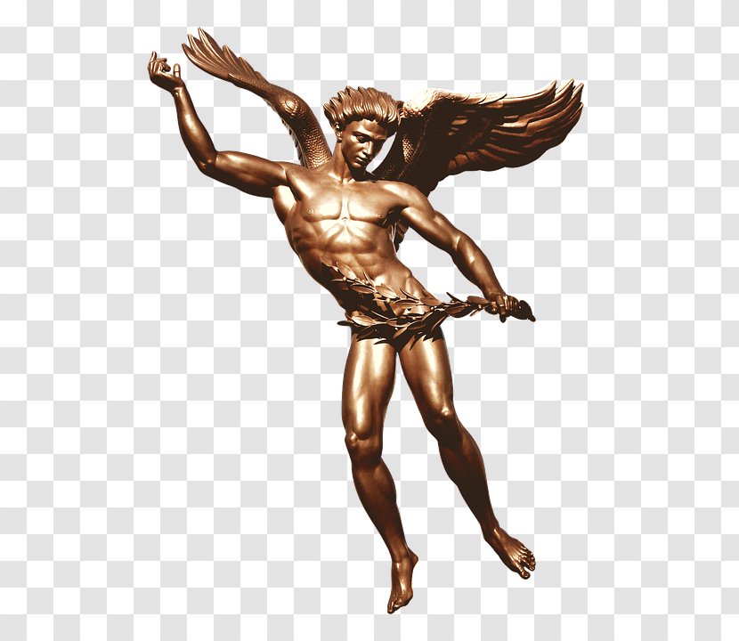 Angel Cherub Statue - Bodybuilding Transparent PNG