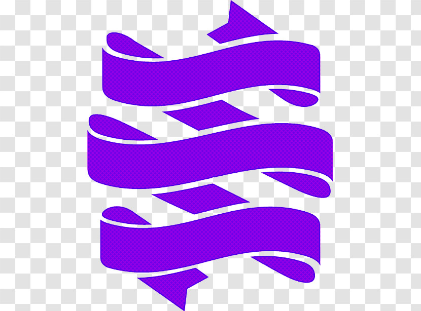 Violet Line Purple Logo Transparent PNG
