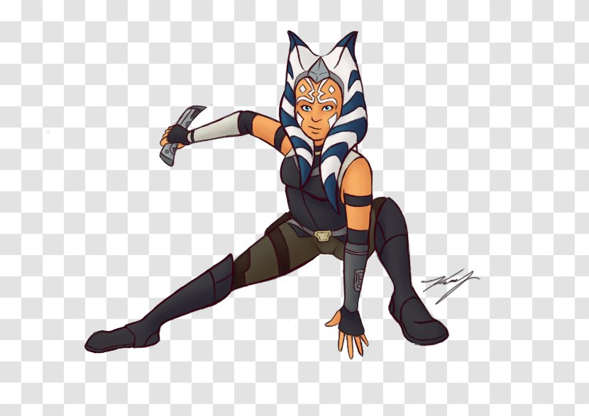 Ahsoka Tano Star Wars: The Clone Wars Anakin Skywalker Drawing Character - Joint Transparent PNG