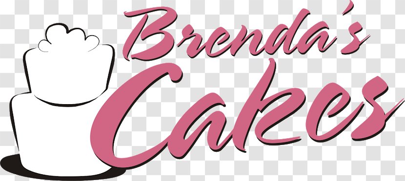Brenda's Cakes Logo - Silhouette - Happy Friday Transparent PNG