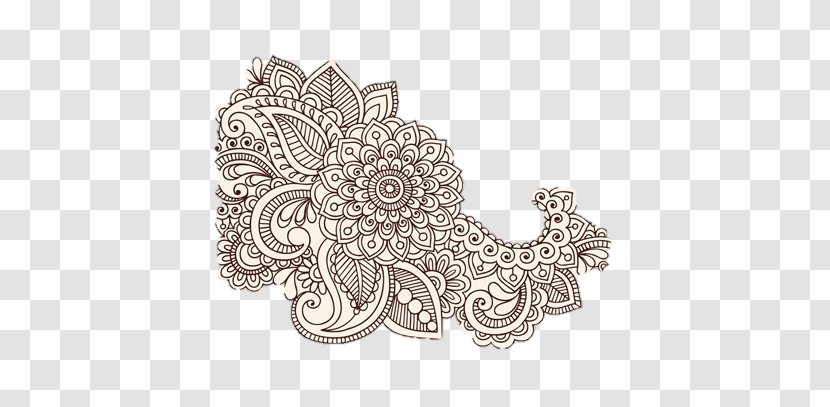 Paisley Mehndi - Royaltyfree - Design Transparent PNG