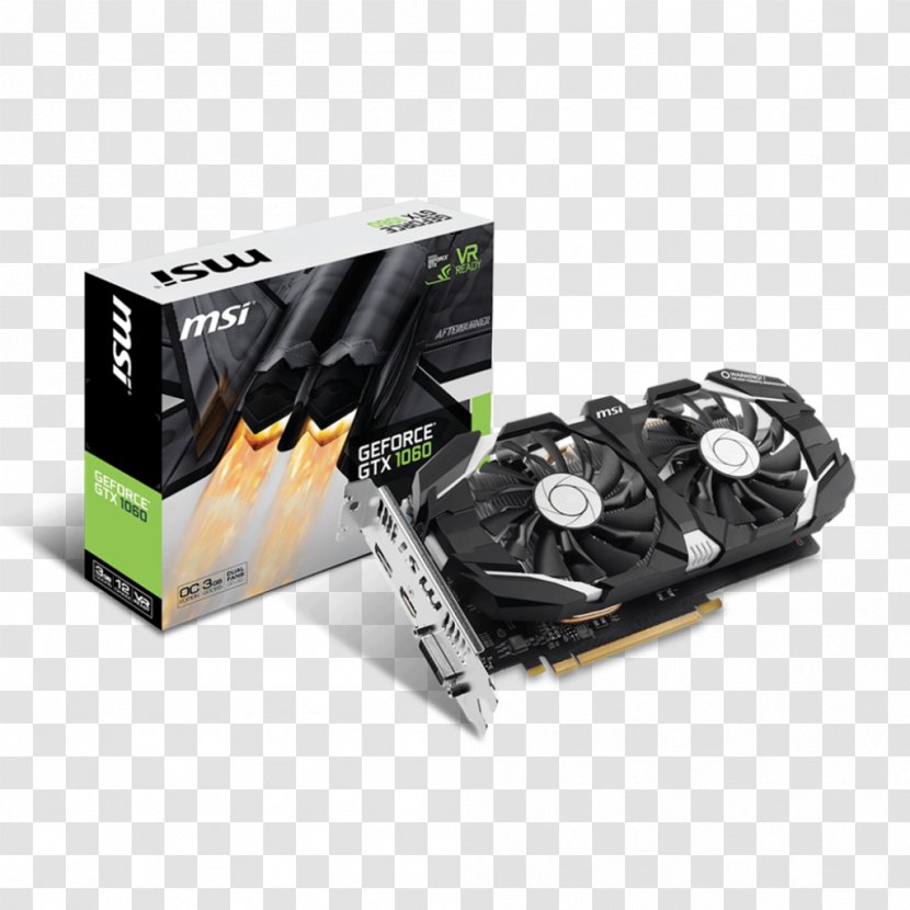 Graphics Cards & Video Adapters NVIDIA GeForce GTX 1060 英伟达精视GTX GDDR5 SDRAM - Microstar International - Nvidia Transparent PNG