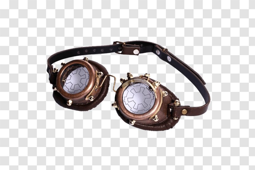 Steampunk Gothic Fashion Glasses Goggles Punk Subculture - Metal Transparent PNG