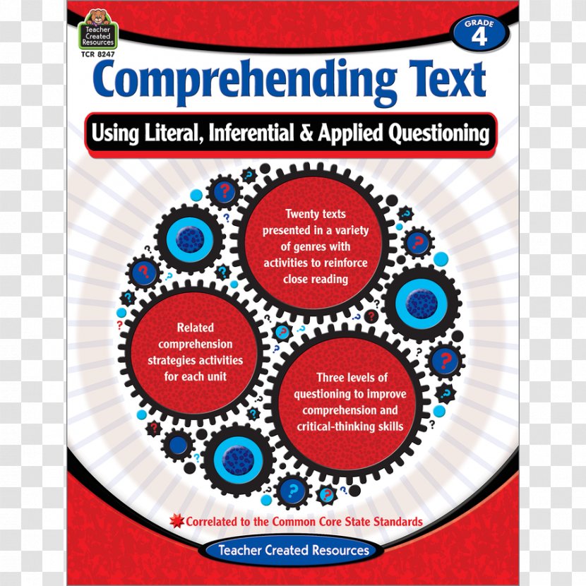 Comprehending Text Using Literal, Inferential & Applied Questioning, Grade 6 Reading Comprehension Statistics - Student - Literal Transparent PNG