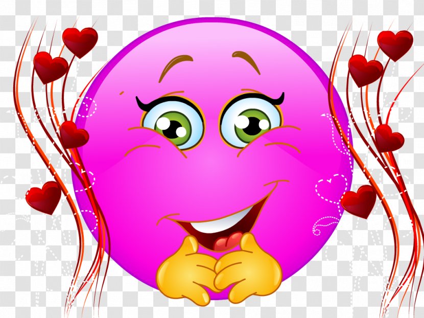 Clip Art Smiley Emoticon Face - Heart - Smile Transparent PNG