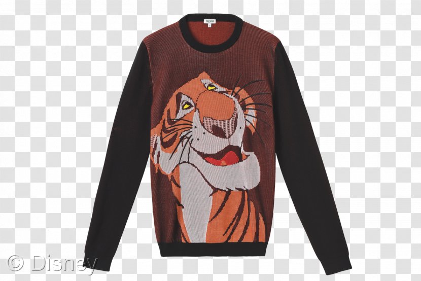 The Jungle Book Shere Khan T-shirt Sweater Kenzo - Sweatshirt Transparent PNG
