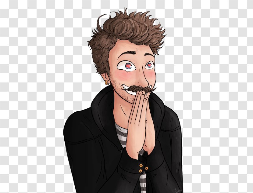 Moustache Cheek Cartoon Illustration Chin - Behavior Transparent PNG