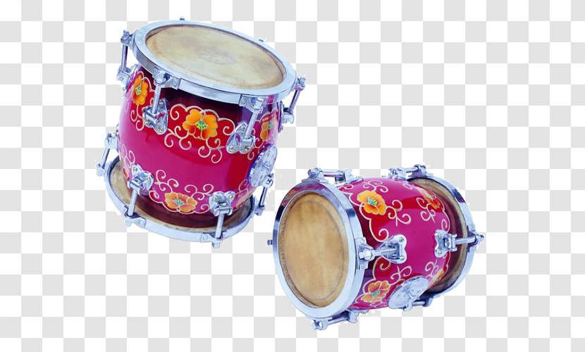 China Musical Instrument Pipa Drum - Heart - Kind Of Flower Drums Transparent PNG