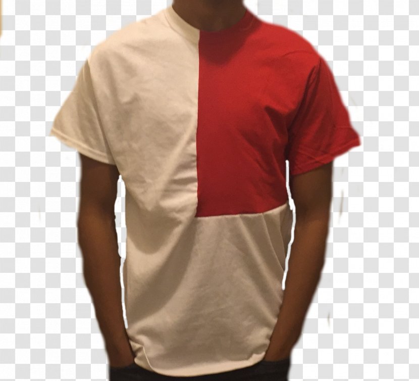 T-shirt Shoulder Sleeve Maroon - Tshirt - Clothing Clean Transparent PNG