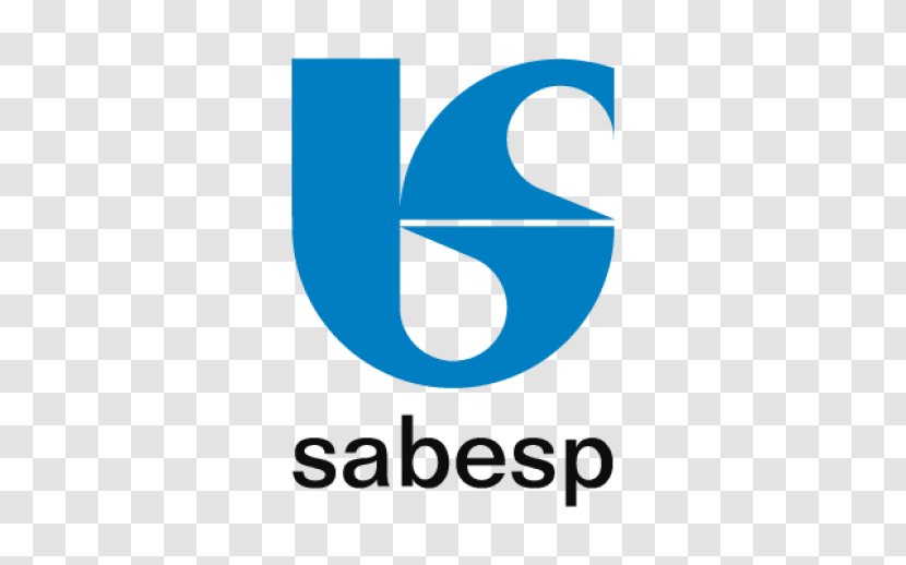 Sabesp Logo Brazil Company Sanitation - Blue - Panton Transparent PNG