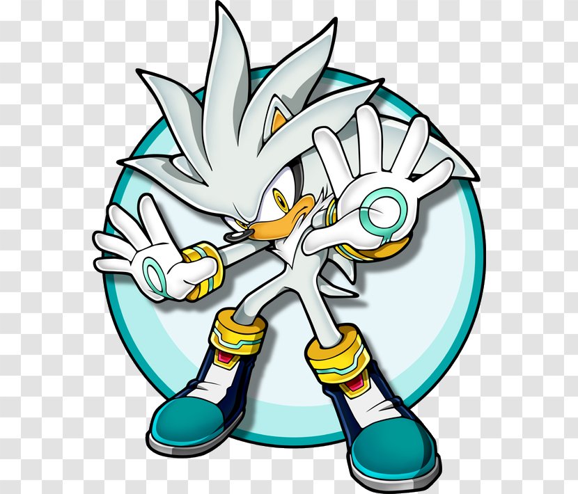 Sonic The Hedgehog Rivals Jump Shadow - X - Siver Vector Transparent PNG