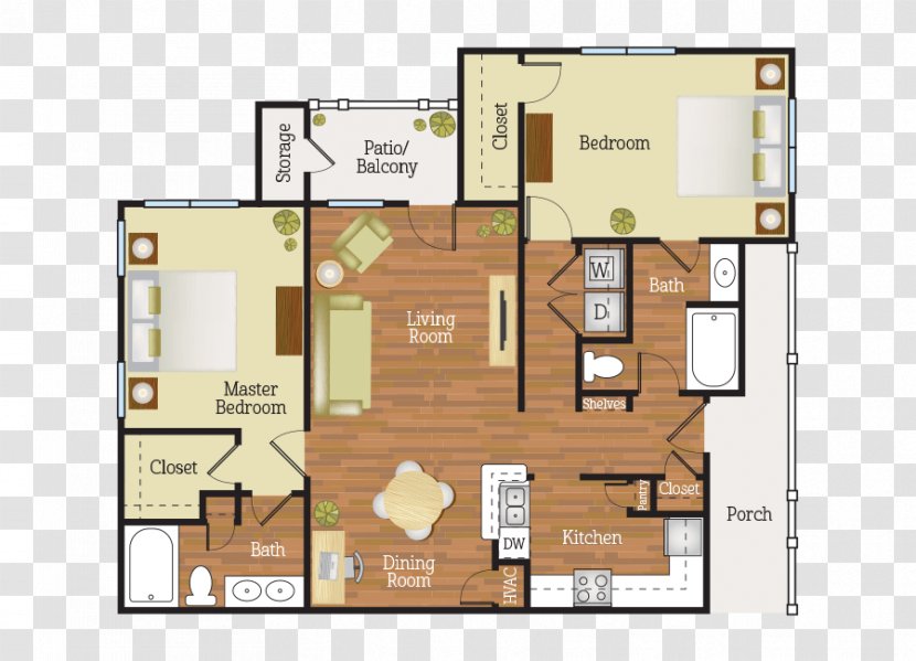 St. Mary's Square Apartments Floor Plan Home Bedroom - Apartment Transparent PNG