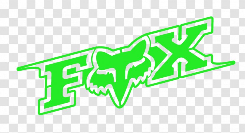 Fox Racing Logo Desktop Wallpaper Blue - Green - Motocross Transparent PNG