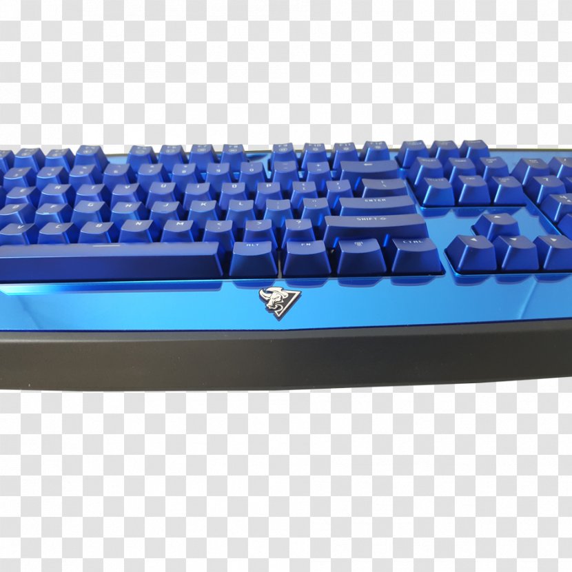 Computer Keyboard Keycap Gaming Keypad Macro Key Control - Blue Polygon Transparent PNG