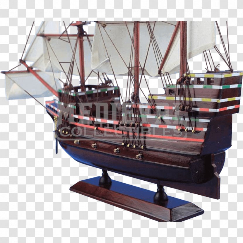 Caravel Ship Model Mayflower Of The Line - Clipper Transparent PNG