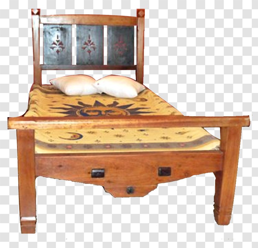 Bed Frame Table Furniture Bedroom - Single Transparent PNG