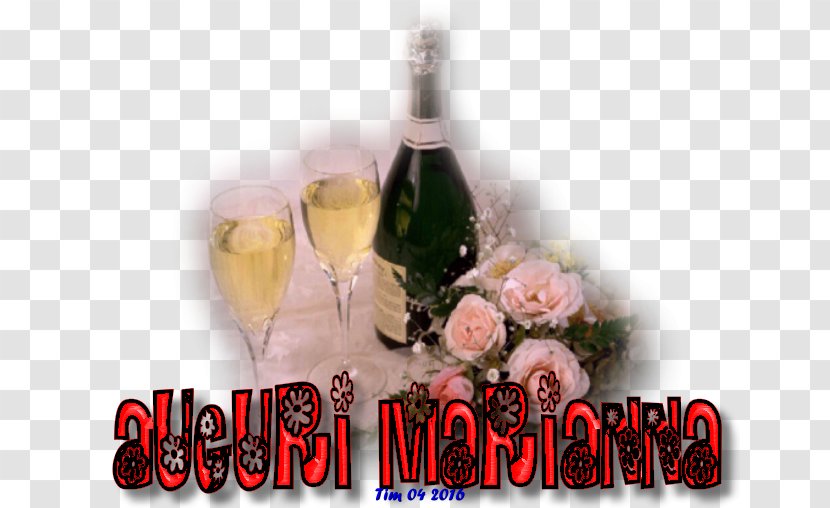 Champagne Birthday Bottle Wine - Joy Transparent PNG