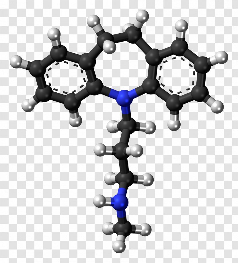 Clozapine Antipsychotic Molecule Ball-and-stick Model Pharmaceutical Drug - Disease - Biopharmaceutical Industry Transparent PNG