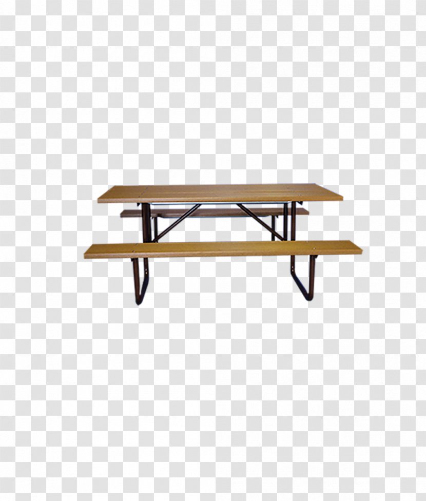 Picnic Table Garden Furniture - Outdoor Transparent PNG