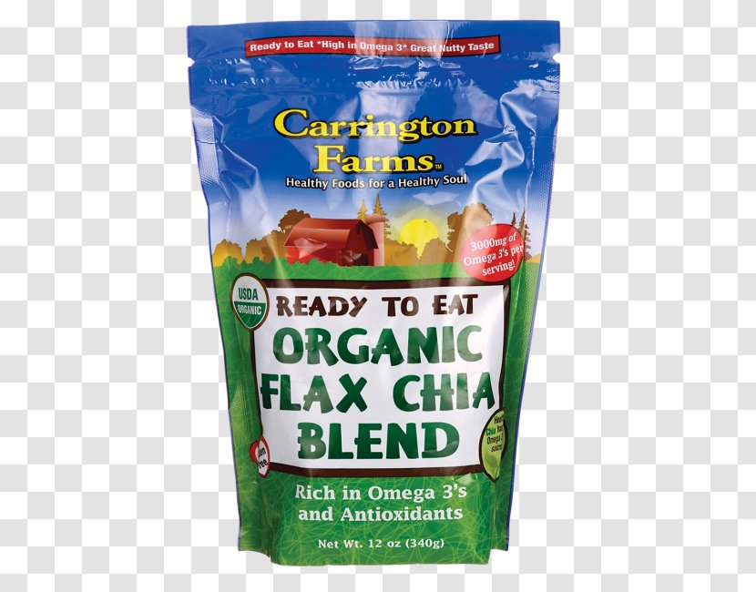 Flax Organic Food Vegetarian Cuisine Chia - Vegetarianism - Ready To Eat Transparent PNG