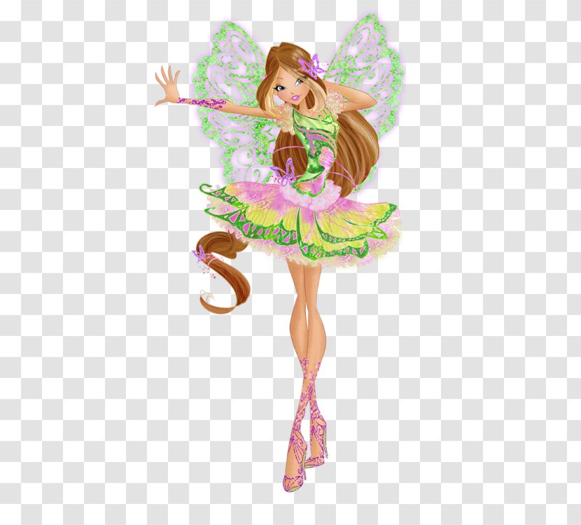 Flora Roxy Stella Bloom Tecna - World Of Winx Transparent PNG