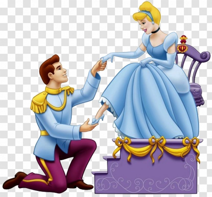 Prince Charming Cinderella Slipper Stepmother Disney Princess - Cindrella Transparent PNG