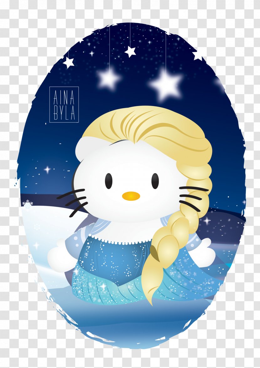 Cartoon Character The Snowman - Hello Kitty Vector Transparent PNG