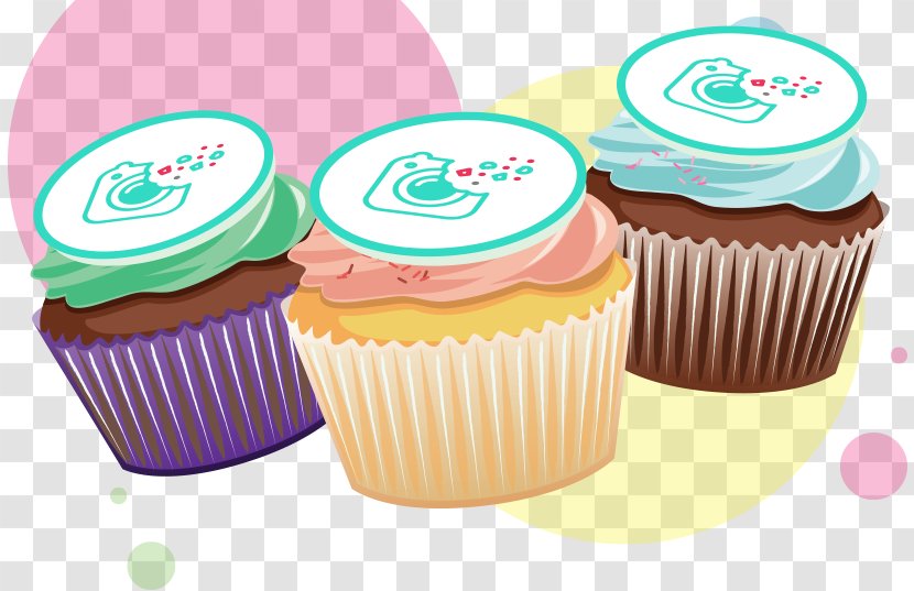 Cupcake Muffin Baking Buttercream - Cake Transparent PNG