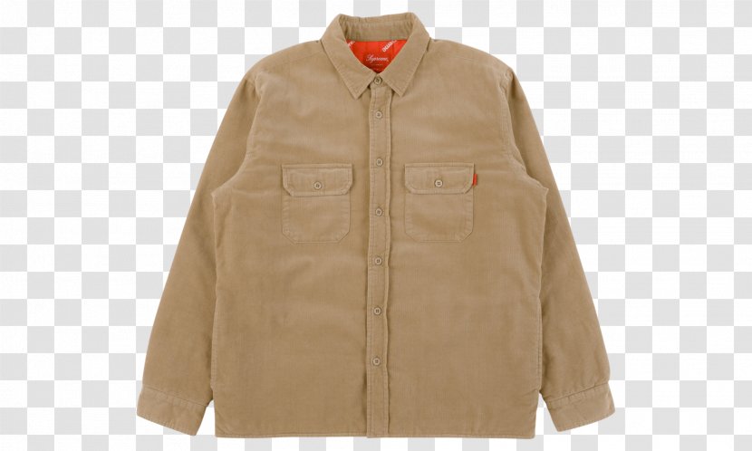 Jacket Coat Outerwear Sleeve Beige Transparent PNG