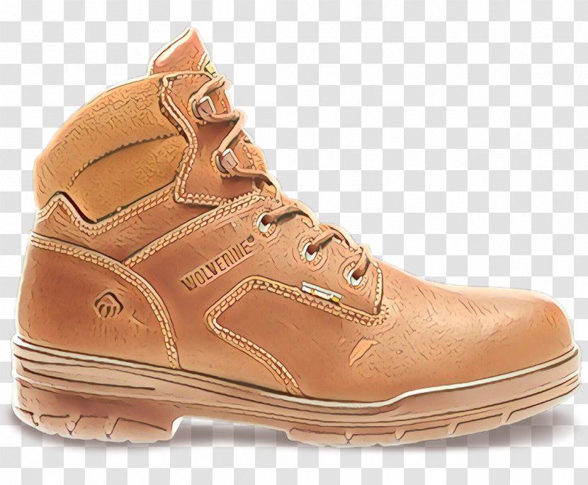 Shoe Leather Hiking Boot - Crosstraining - Tan Transparent PNG