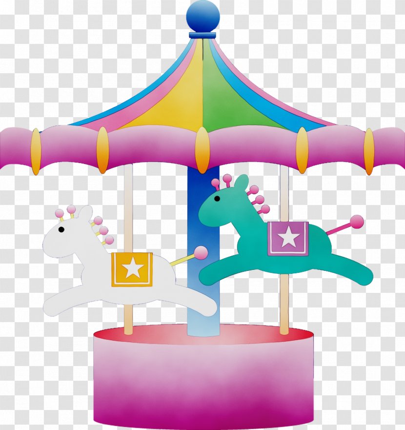 Playground Cartoon - Carousel - Arch Toy Transparent PNG