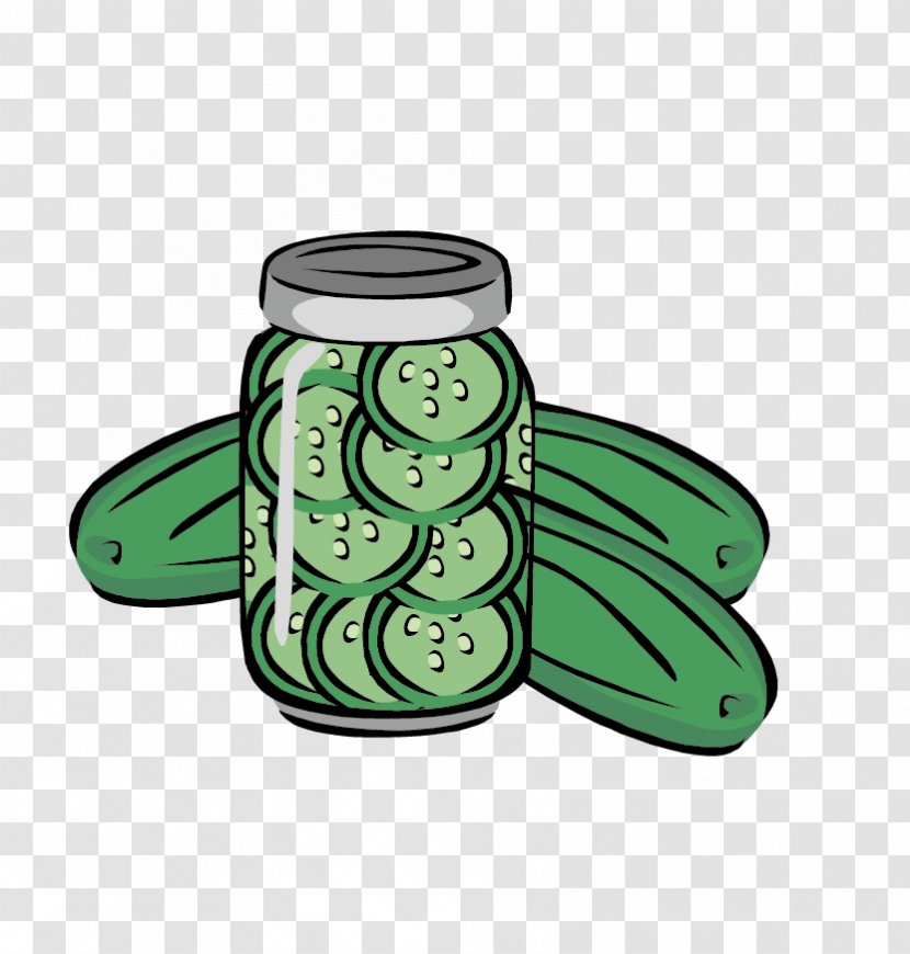 Pickled Cucumber Pickling Jar Clip Art Transparent PNG