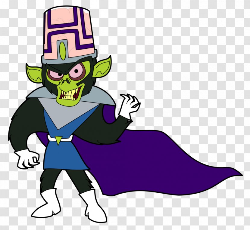 Headgear Supervillain Legendary Creature Clip Art - Mojo Jojo Transparent PNG