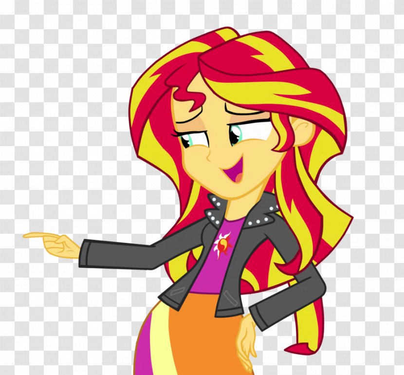 My Little Pony: Friendship Is Magic Sunset Shimmer Twilight Sparkle Pinkie Pie - Fictional Character - Scene Vector Transparent PNG