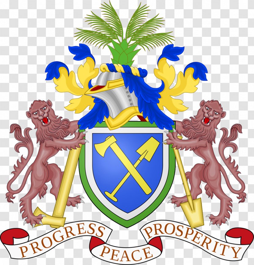 Coat Of Arms The Gambia Flag Clothing - Minister Finance And Economic Affairs Transparent PNG