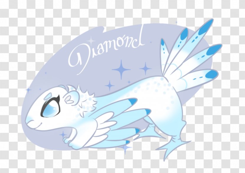 Marine Mammal Illustration Feather Cartoon Desktop Wallpaper - Fish - Diamond Doodle Transparent PNG