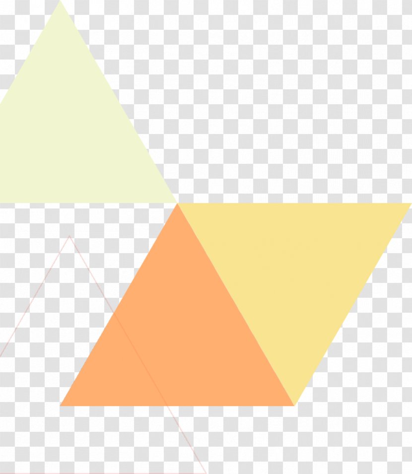 Triangle Brand - Yellow Transparent PNG